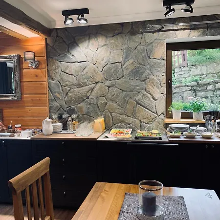 住宿加早餐酒店 Karkonoska - Klimatyczne I Studia Z Aneksami Kuchennymi - Sniadania Sauna Grota Solna Silownia Parking Wi-fi W Cenie 卡尔帕奇